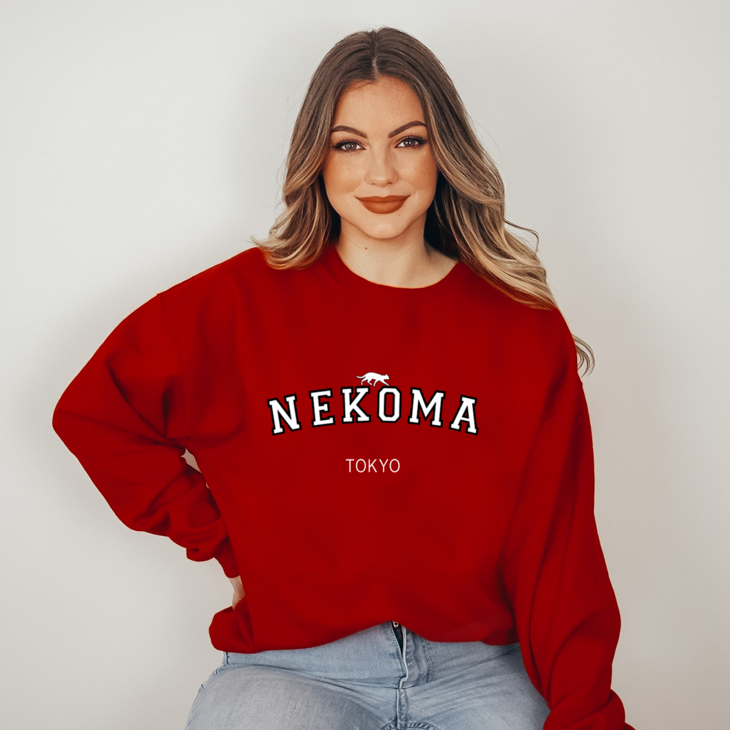 Limited Red Nekoma Crewneck
